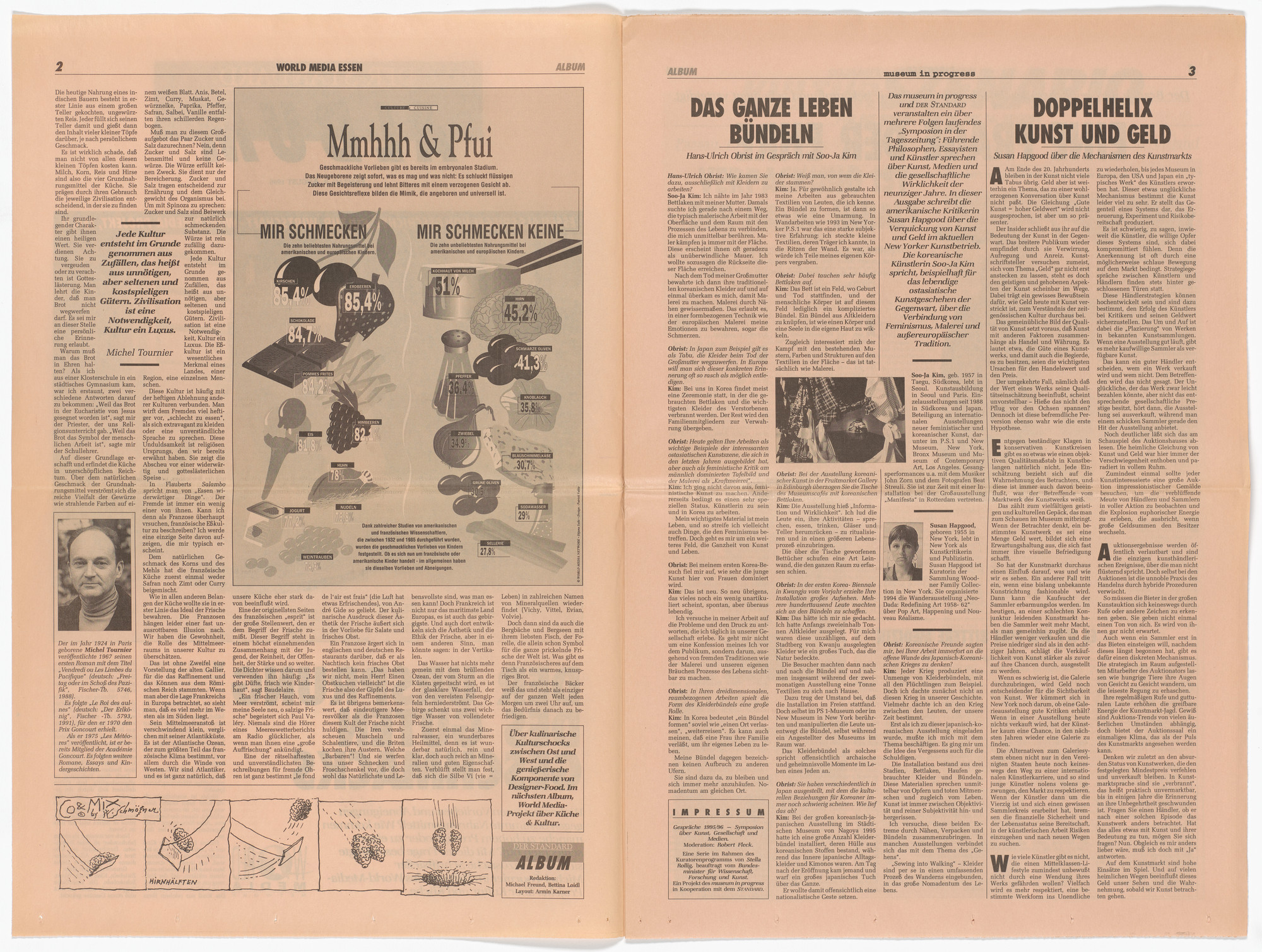Susan Hapgood, Kimsooja, Hans Ulrich Obrist. Untitled for the Museum in Progress project Symposia: Art, Society and Media