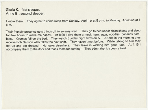 The Sleepers (Les dormeurs)