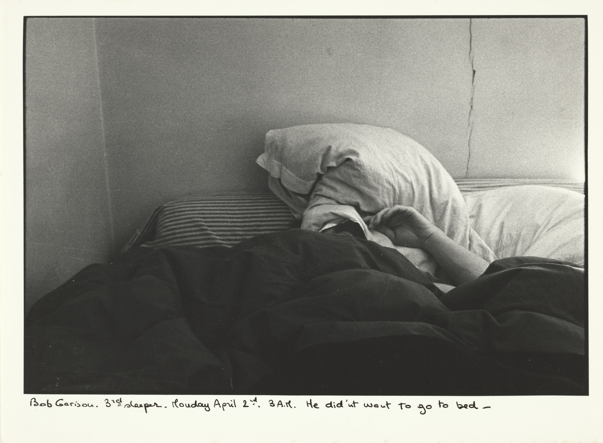 Sophie Calle. Sleepers (Les Dormeurs). 1979