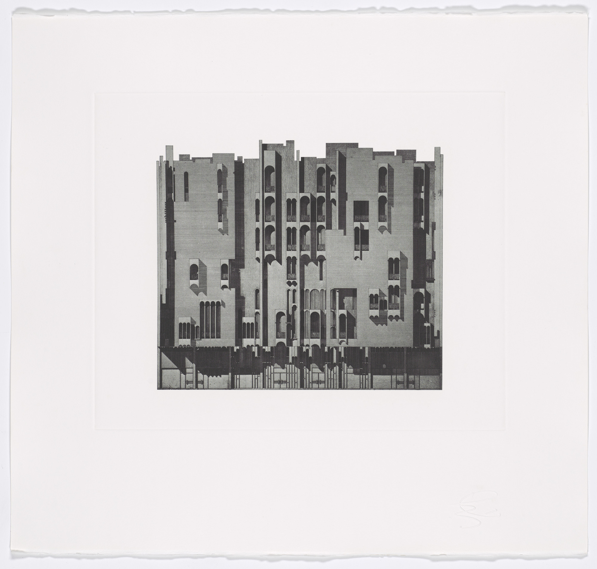 Rifat Chadirji. Federation of Industries, Baghdad, Iraq