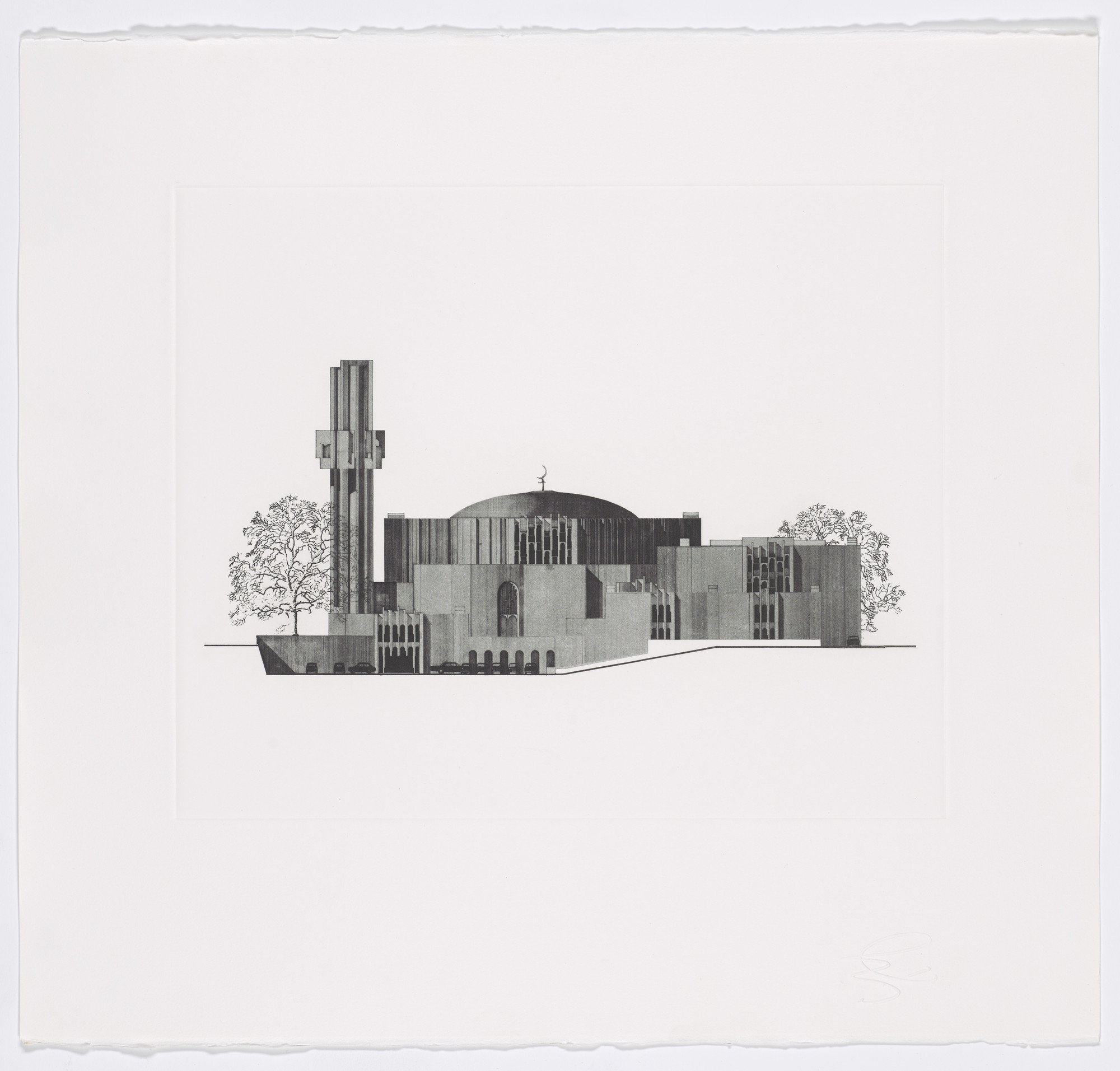 Rifat Chadirji. London Central Mosque, London, England, U.K.