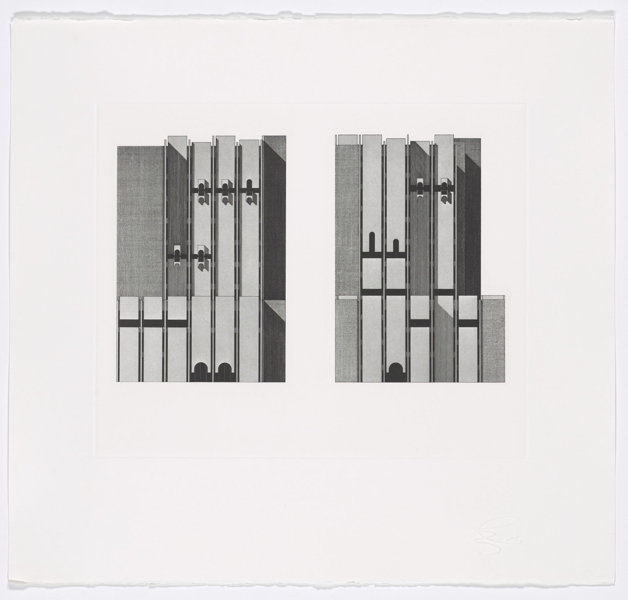 Rifat Chadirji. National Bank of Abu Dhabi, United Arab Emirates
