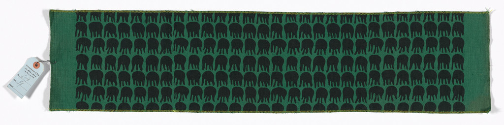 Staccato printed textile