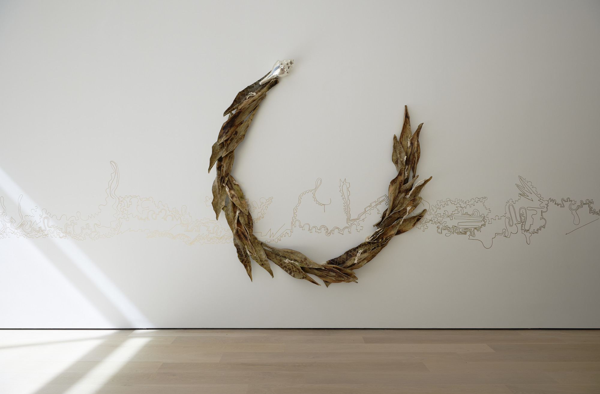Guadalupe Maravilla. Circle Serpent (Serpiente Circular). 2019