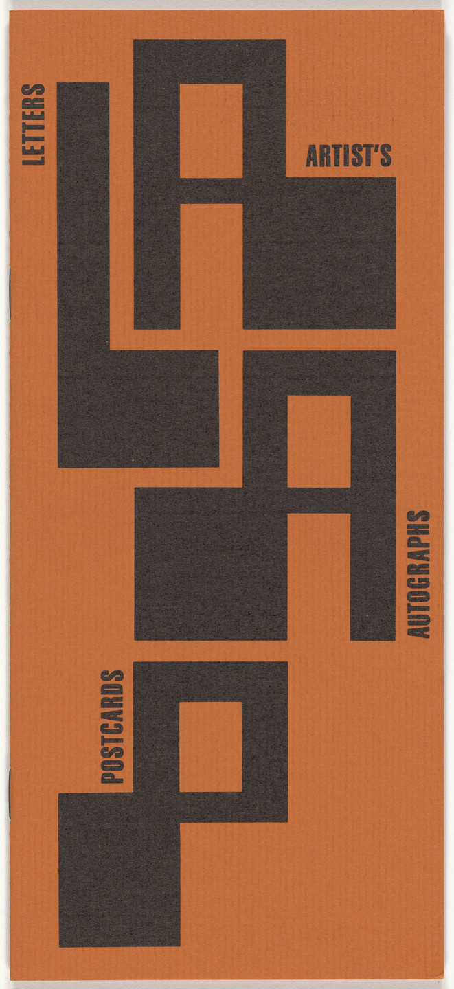 Elaine Lustig Cohen. Booklists for Ex Libris. 1979–1983
