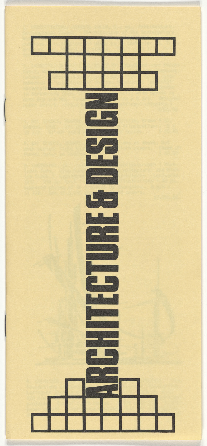 Elaine Lustig Cohen. Booklists for Ex Libris. 1979–1983