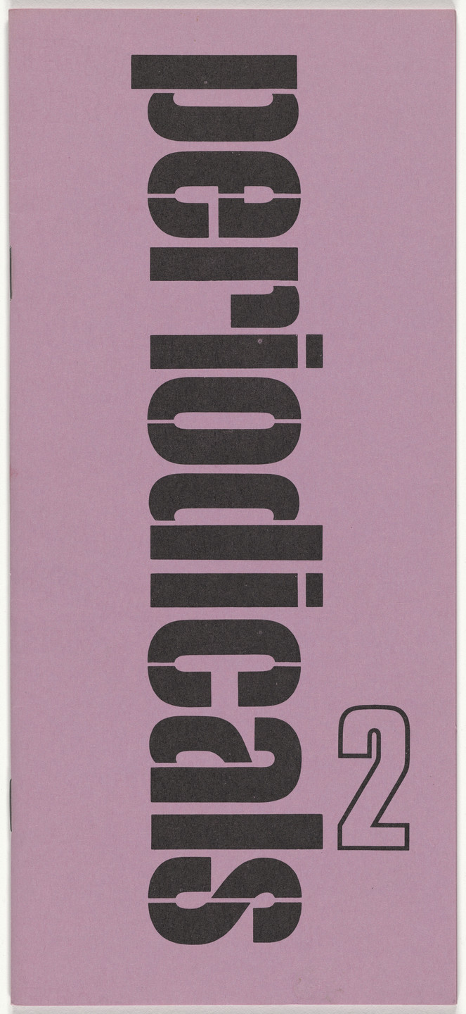 Elaine Lustig Cohen. Booklists for Ex Libris. 1979–1983