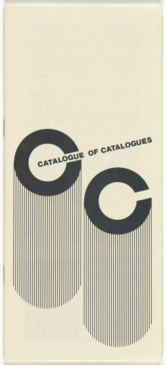 Elaine Lustig Cohen. Booklists for Ex Libris. 1979–1983
