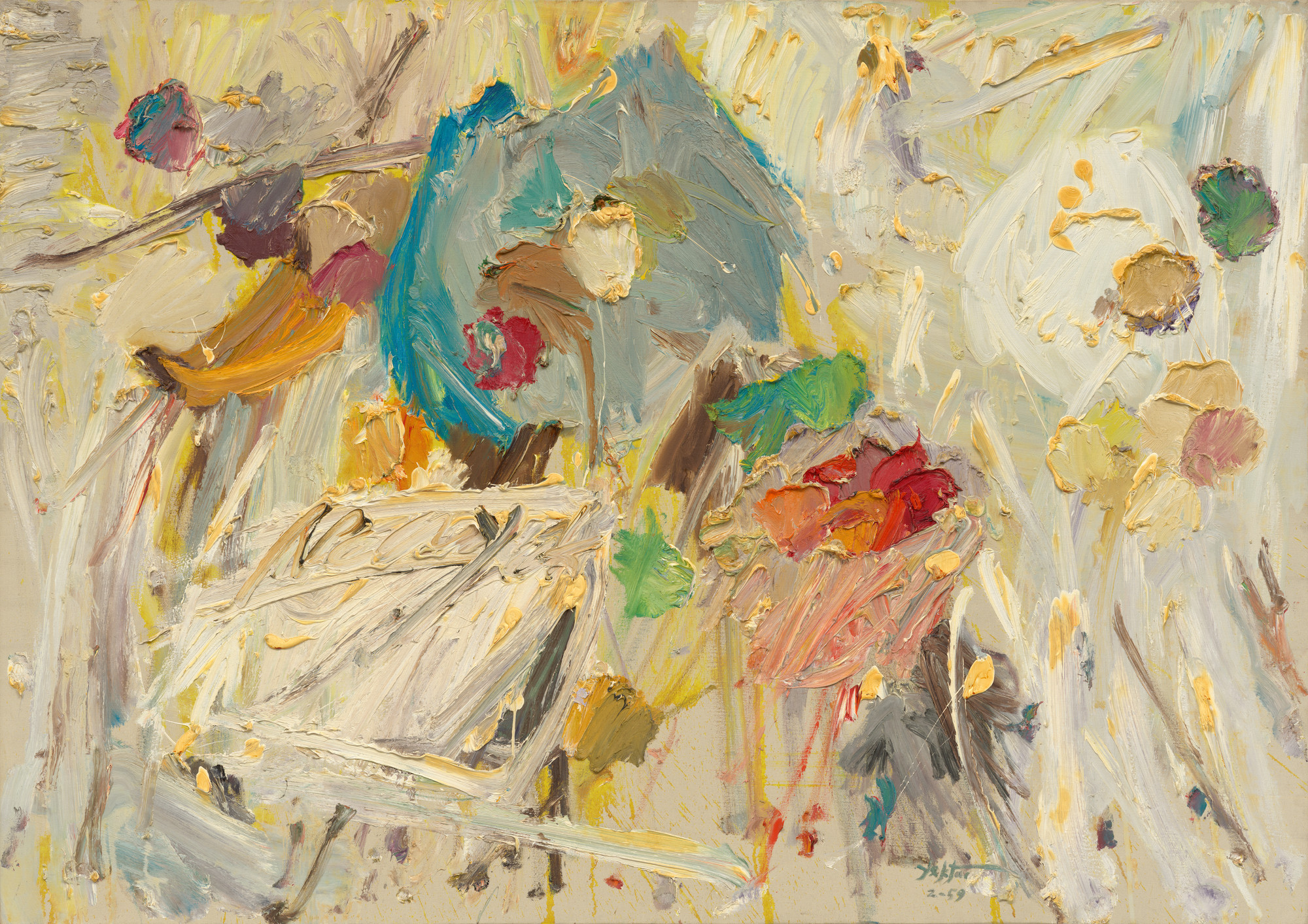Manoucher Yektai. Still Life D. February 1959 | MoMA