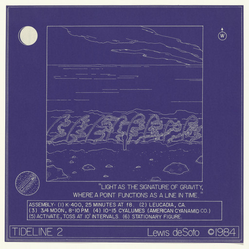 Lewis deSoto. Tideline 2, Encinitas, California. 1984