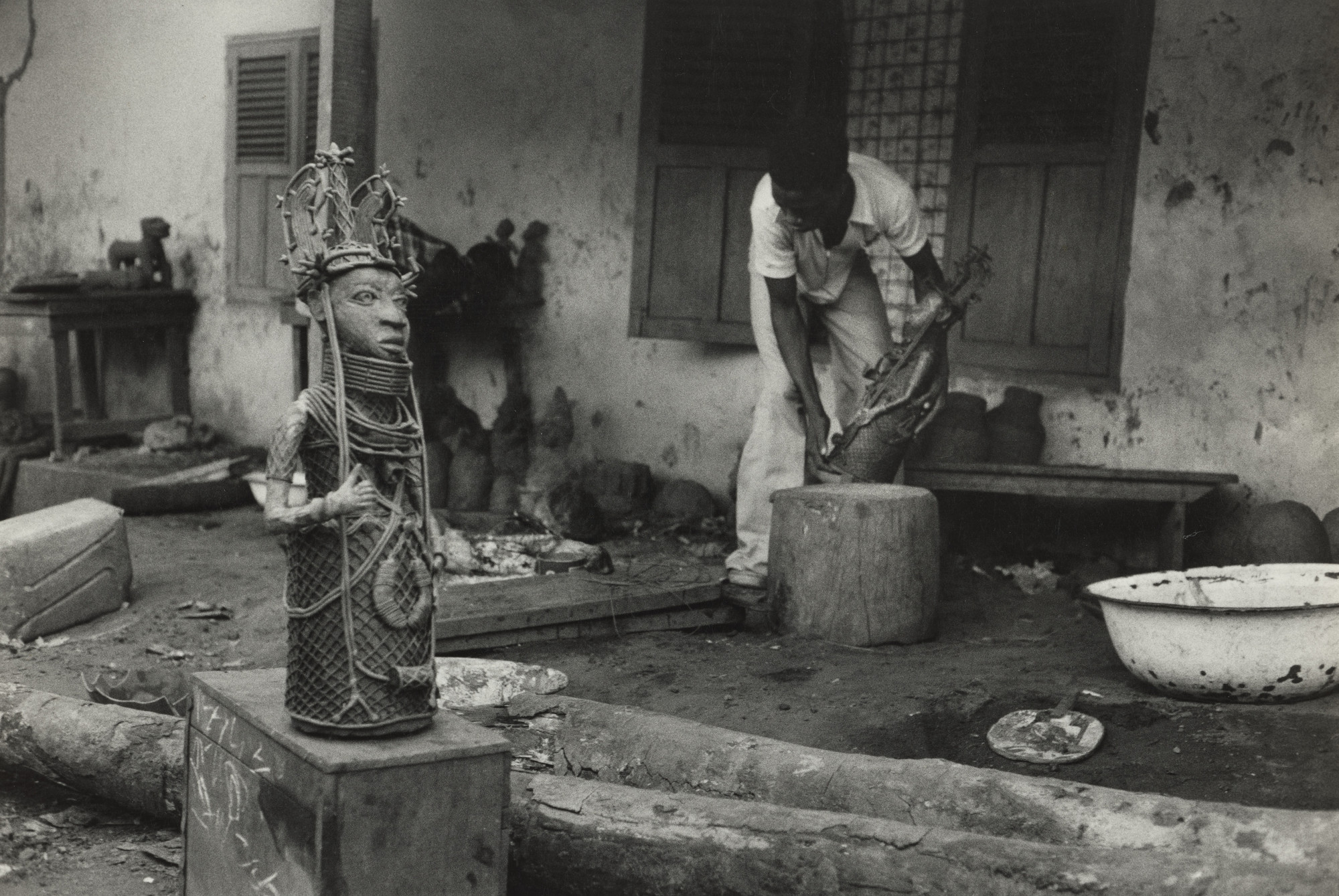 Marilyn Nance. Benin Bronze. January 1977