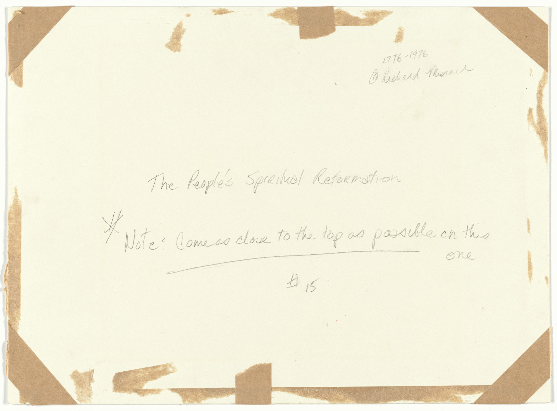 Richard Misrach. Untitled. 1973