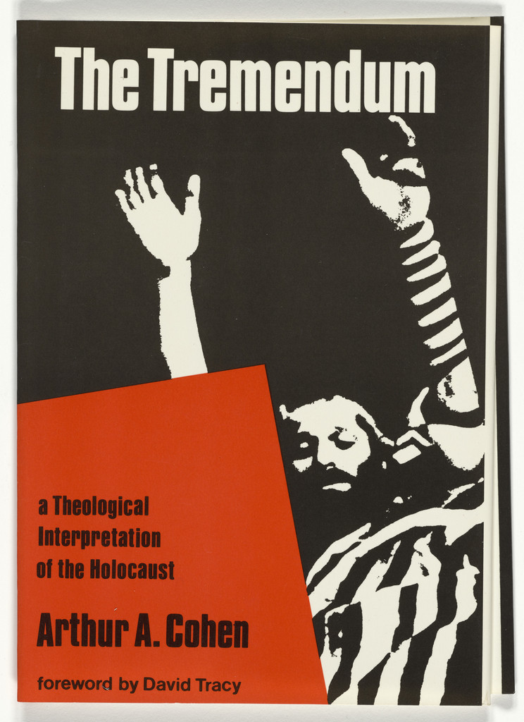 Book cover and cover art for "The Tremendum" by Arthur A. Cohen by Elaine Lustig Cohen