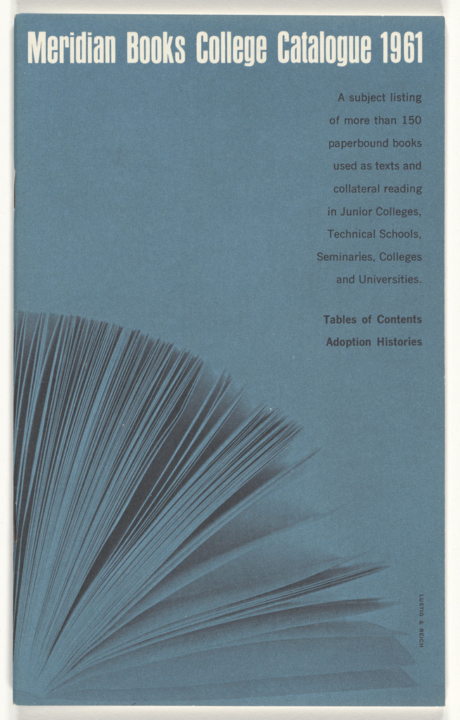 Meridian Books College Catalogue