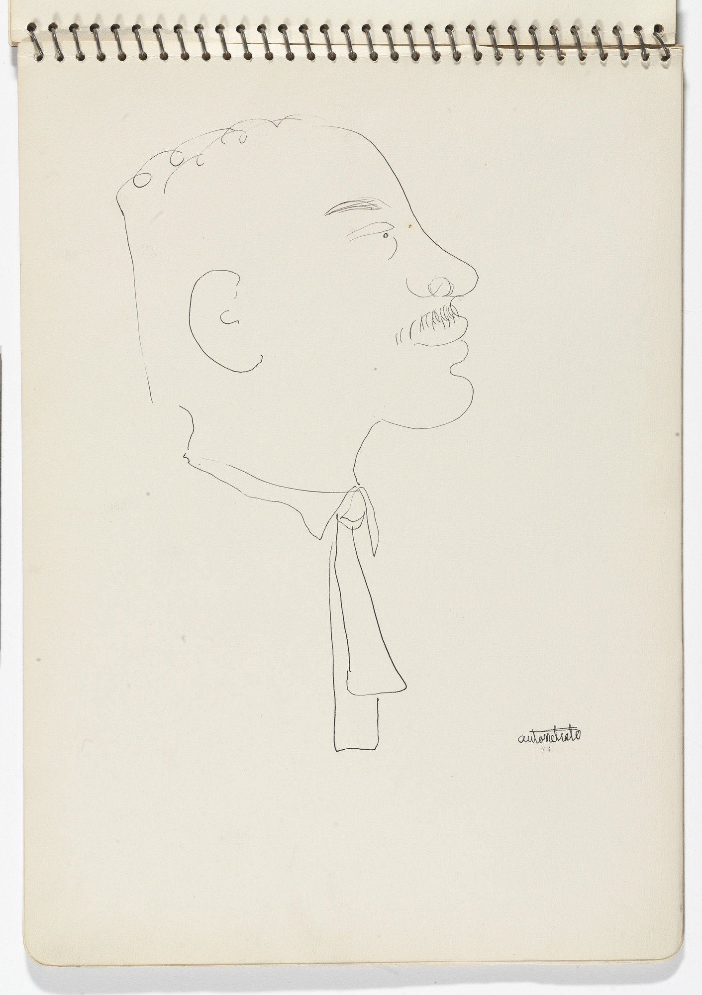 Rene Portocarrero. Self-Portrait