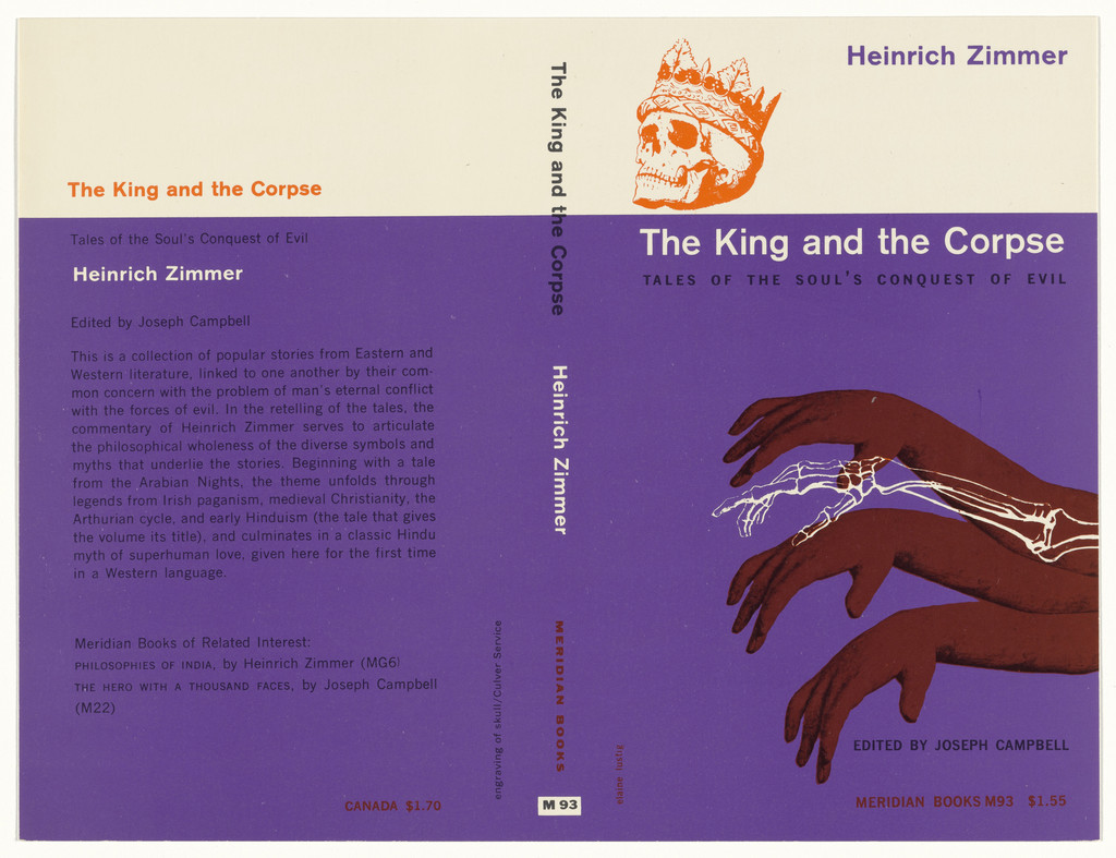 Book cover for "The King and the Corpse" by Heinrich Zimmer