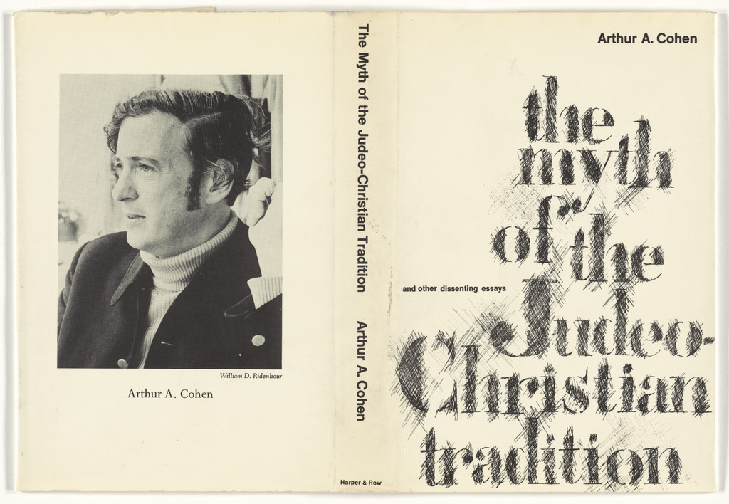 Book cover for "The Myth of the Judeo-Christian Tradition" by Arthur A. Cohen