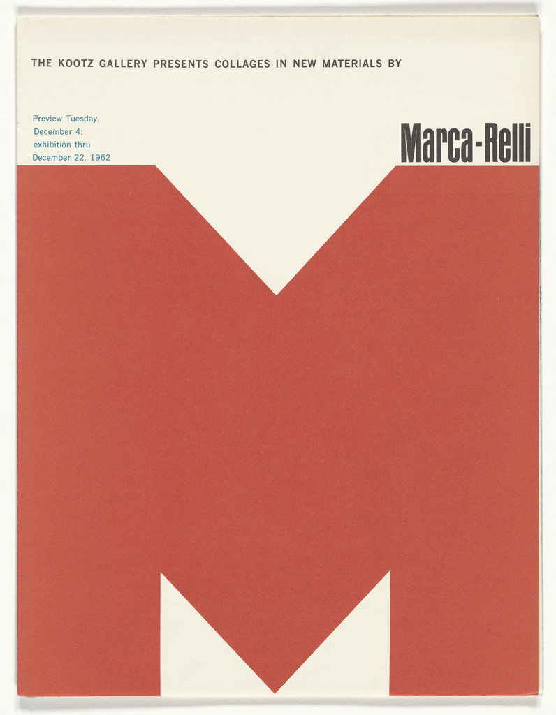 Conrad Marca-Relli at Kootz Gallery