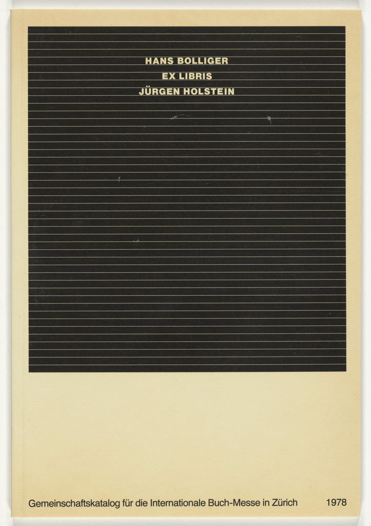 Catalog for the International Book Fair Zürich