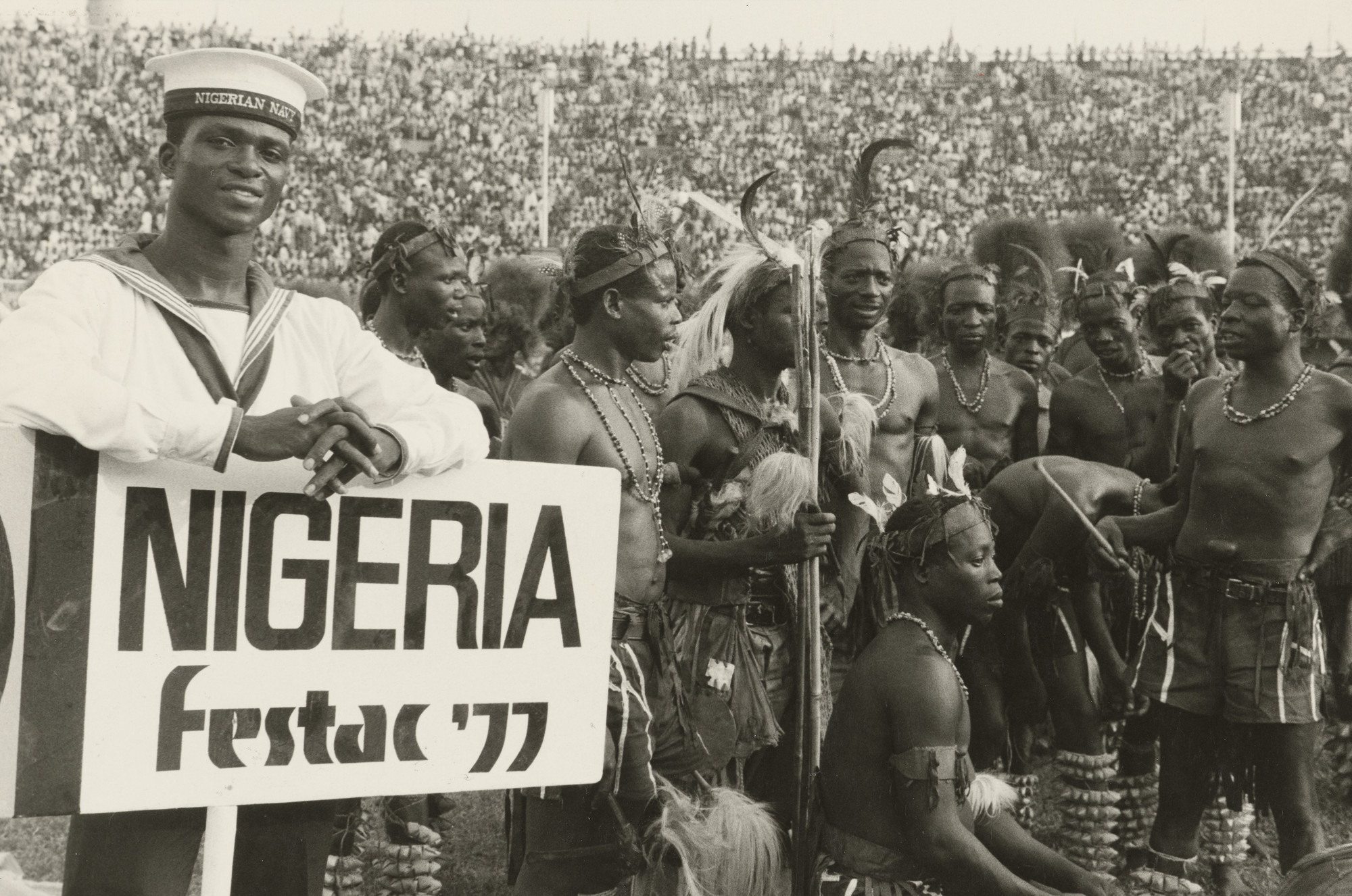 Marilyn Nance. Nigeria FESTAC 77. January 15, 1977