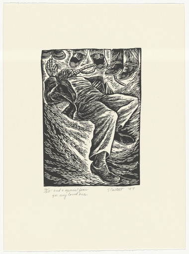 Elizabeth Catlett. And a Special Fear for My Loved Ones from the series The Black Woman. 1947, printed 1989