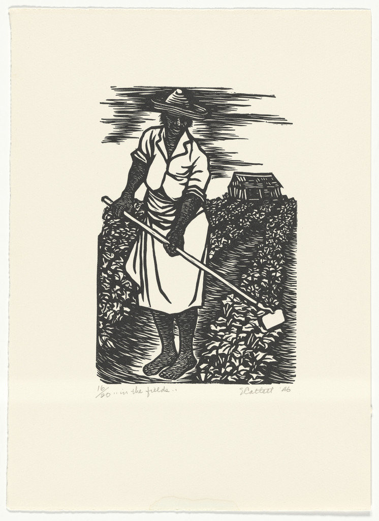 In the Fields… from the series The Black Woman