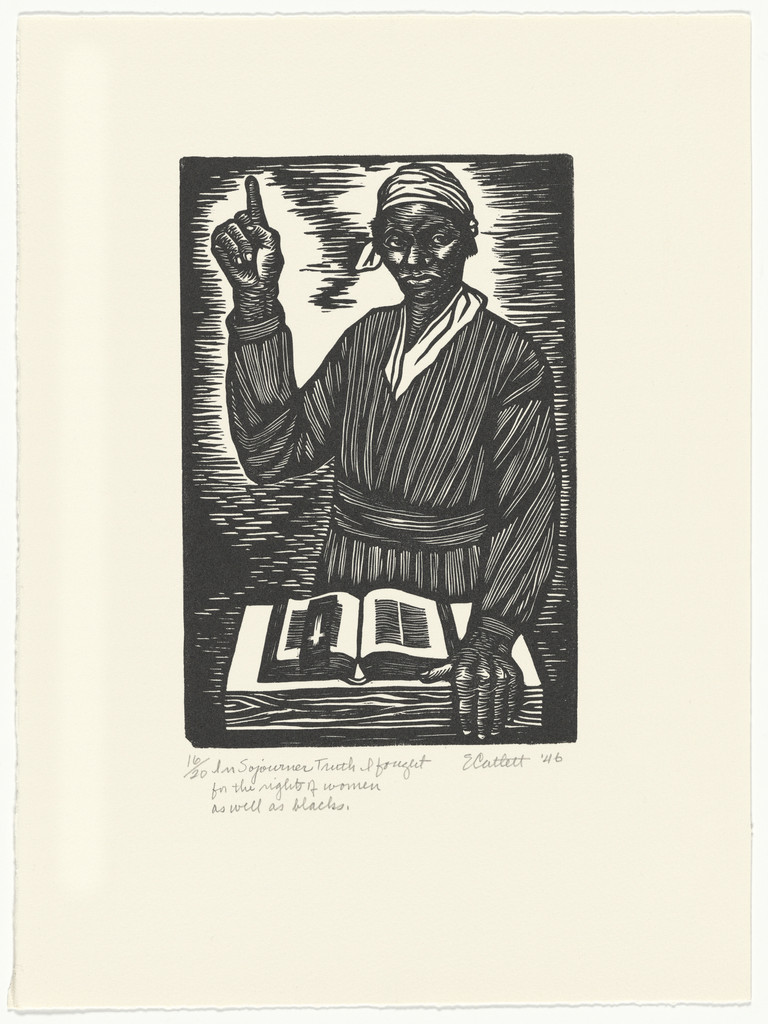 In Sojourner Truth I Fought for the Rights of Women as Well as Blacks from the series The Black Woman