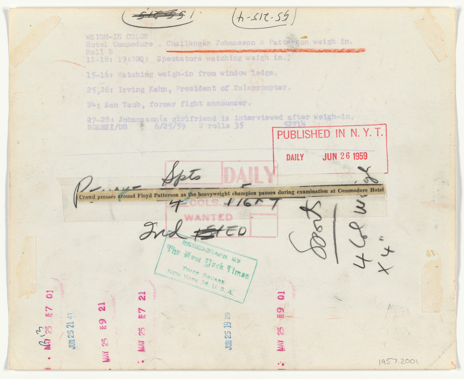 Neal Boenzi/The New York Times. Crowd Presses Around Floyd