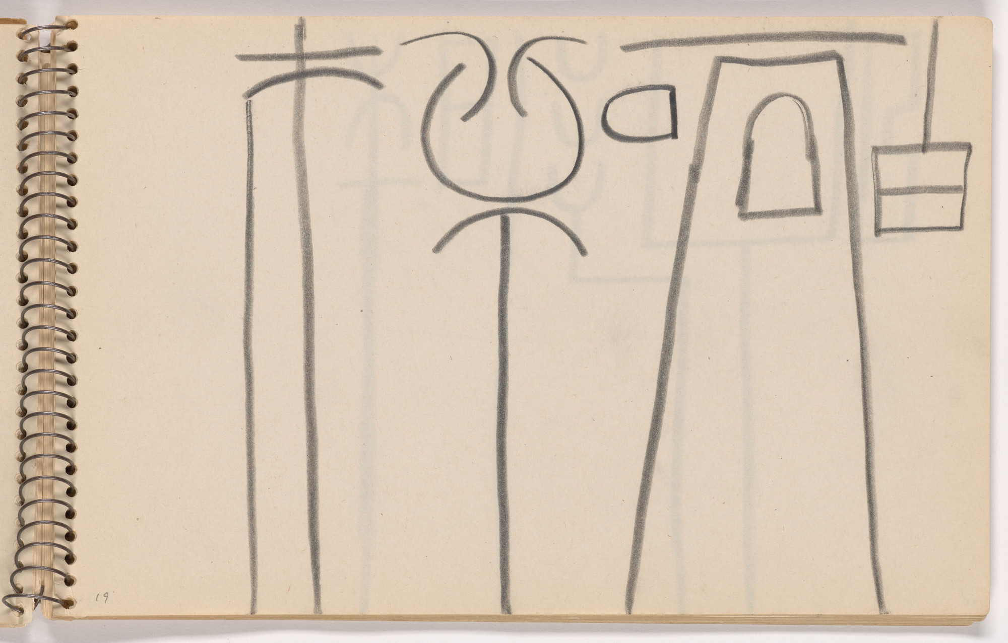 Ellsworth Kelly. Sketchbook #8, Paris. 1949