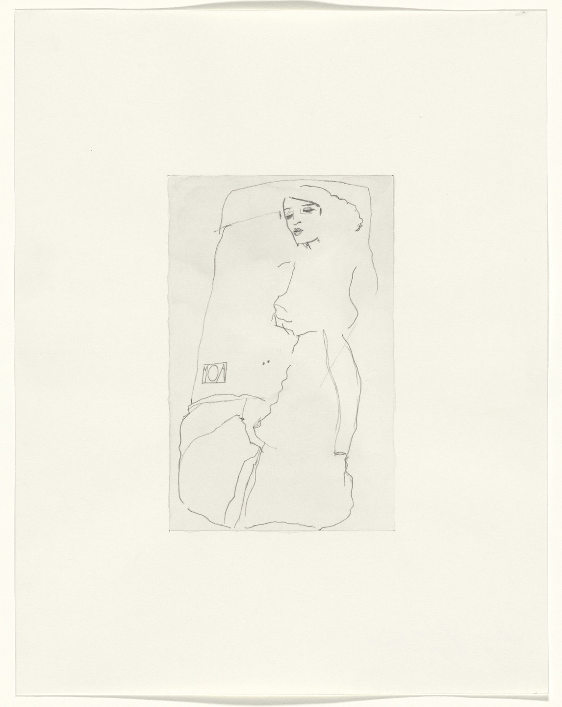 Sherrie Levine. Untitled (After Malevich and Schiele), from the 1917 exhibition, Nature Morte Gallery, New York. 1984