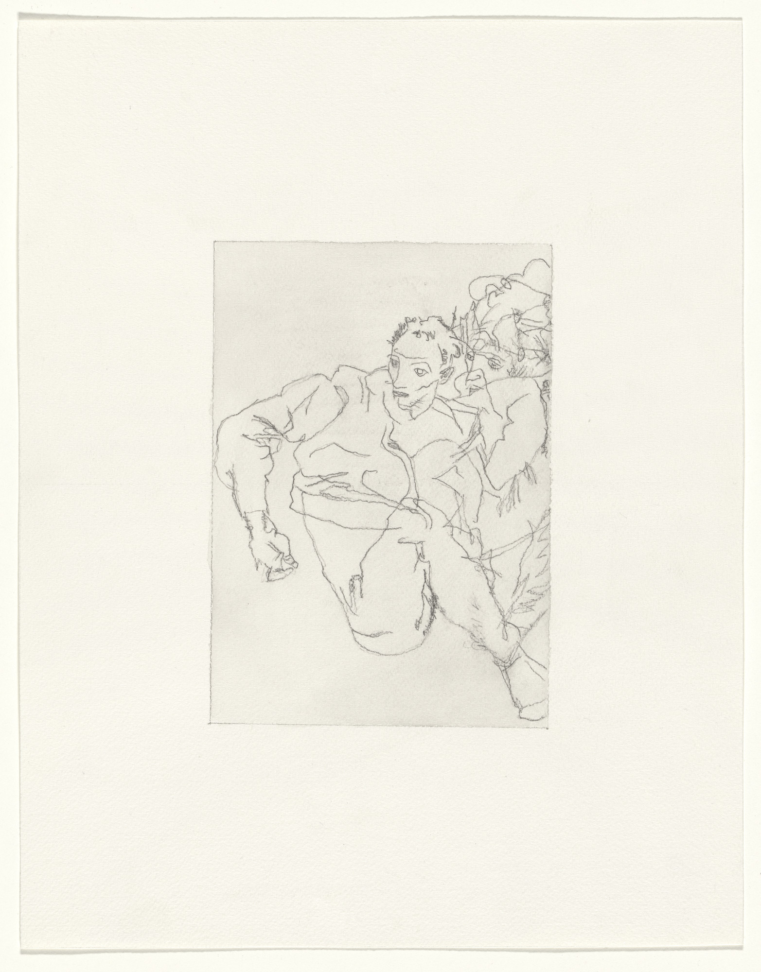 Sherrie Levine. Untitled (After Malevich and Schiele), from the 1917 exhibition, Nature Morte Gallery, New York