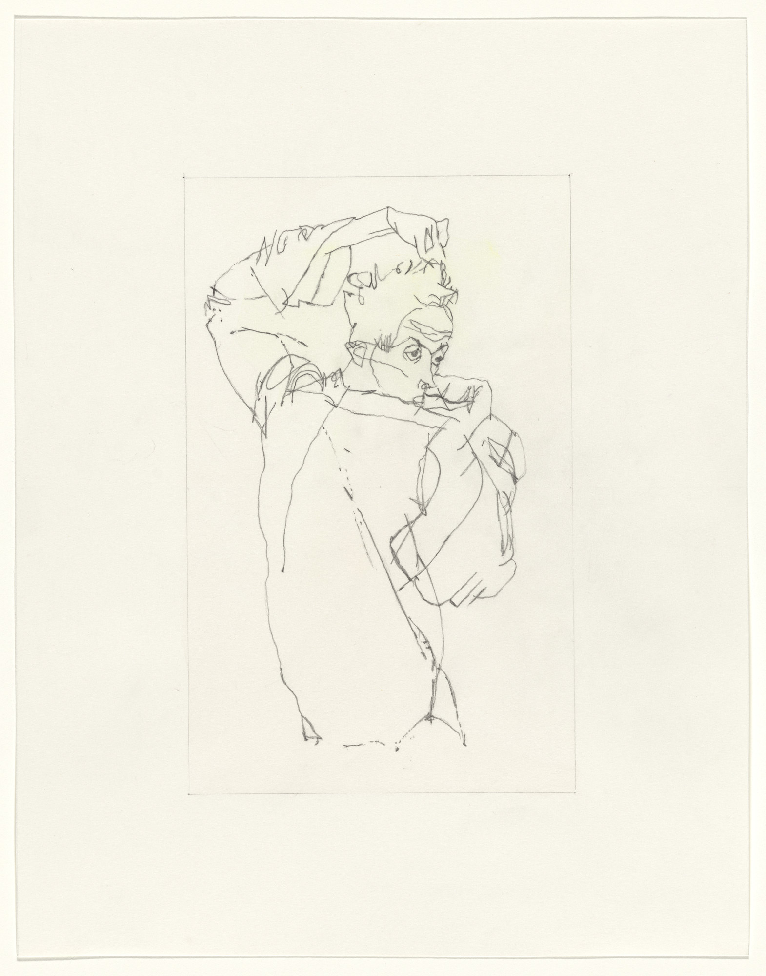 Sherrie Levine. Untitled (After Malevich and Schiele), from the 1917 exhibition, Nature Morte Gallery, New York