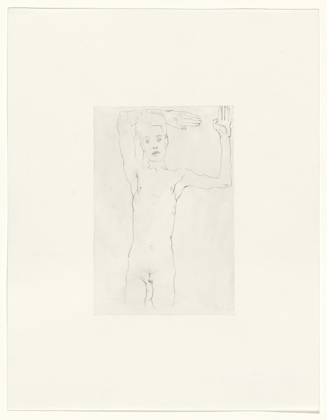 Sherrie Levine. Untitled (After Malevich and Schiele), from the 1917 exhibition, Nature Morte Gallery, New York. 1984
