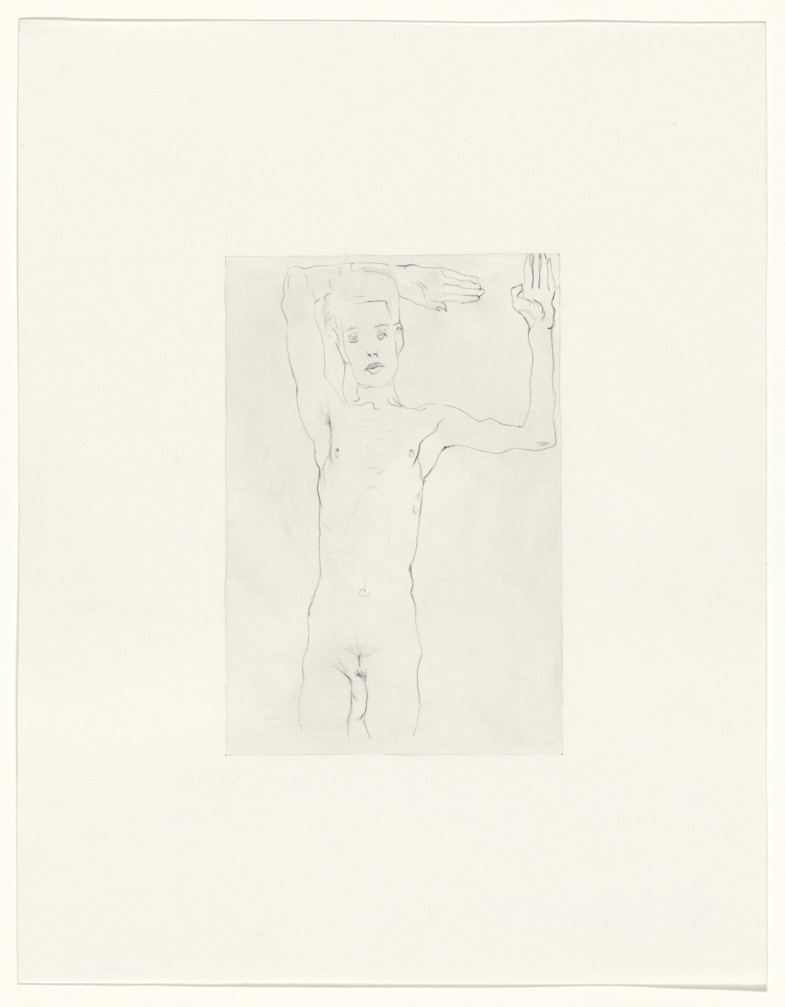 Sherrie Levine. Untitled (After Malevich and Schiele), from the 1917 exhibition, Nature Morte Gallery, New York