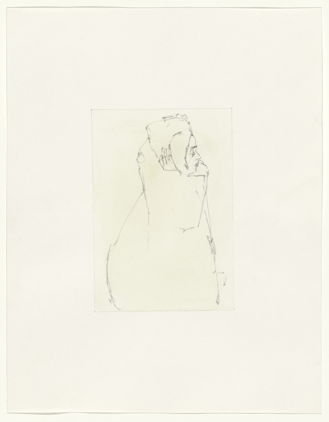 Sherrie Levine. Untitled (After Malevich and Schiele), from the 1917 exhibition, Nature Morte Gallery, New York. 1984