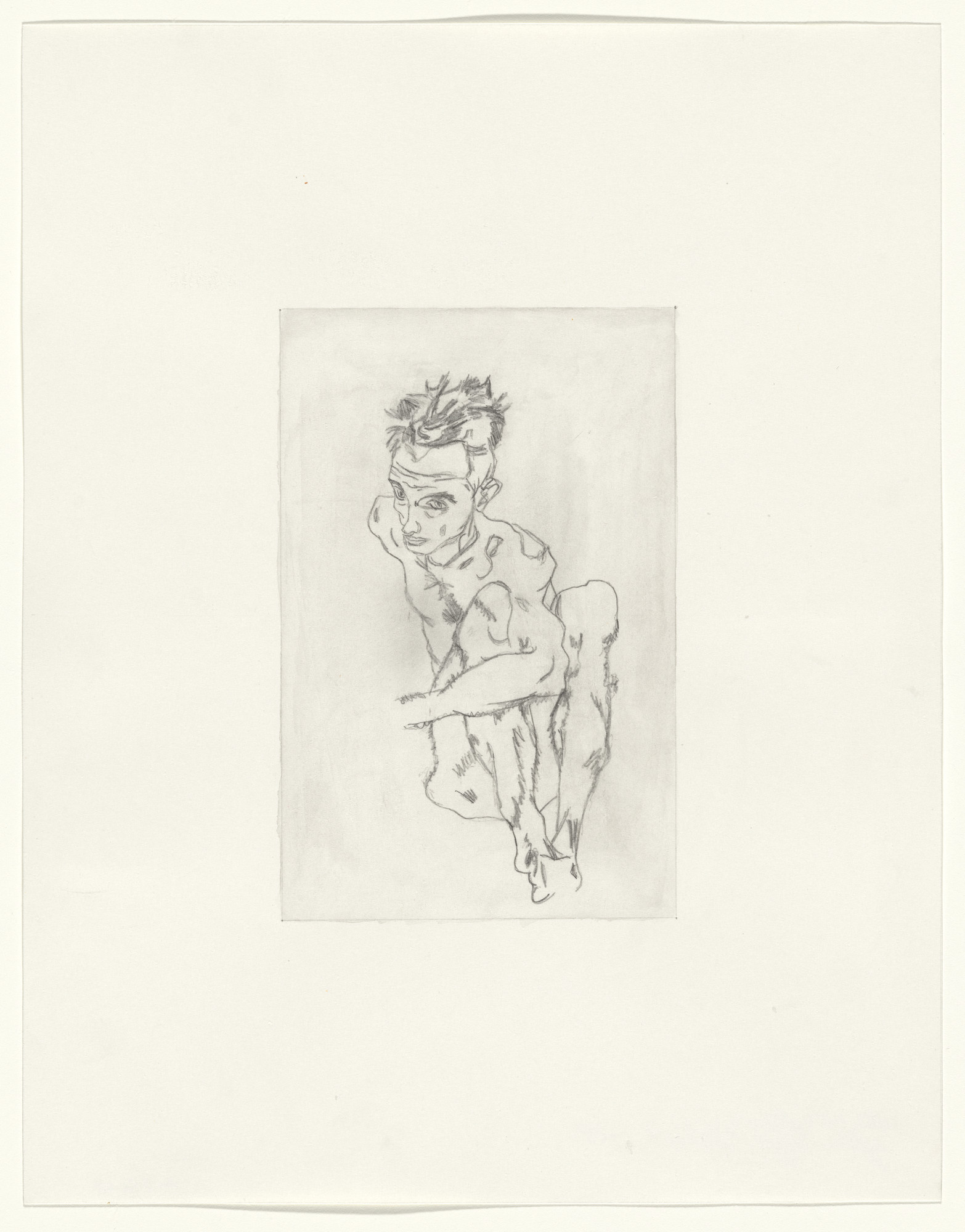 Sherrie Levine. Untitled (After Malevich and Schiele), from the 1917 exhibition, Nature Morte Gallery, New York