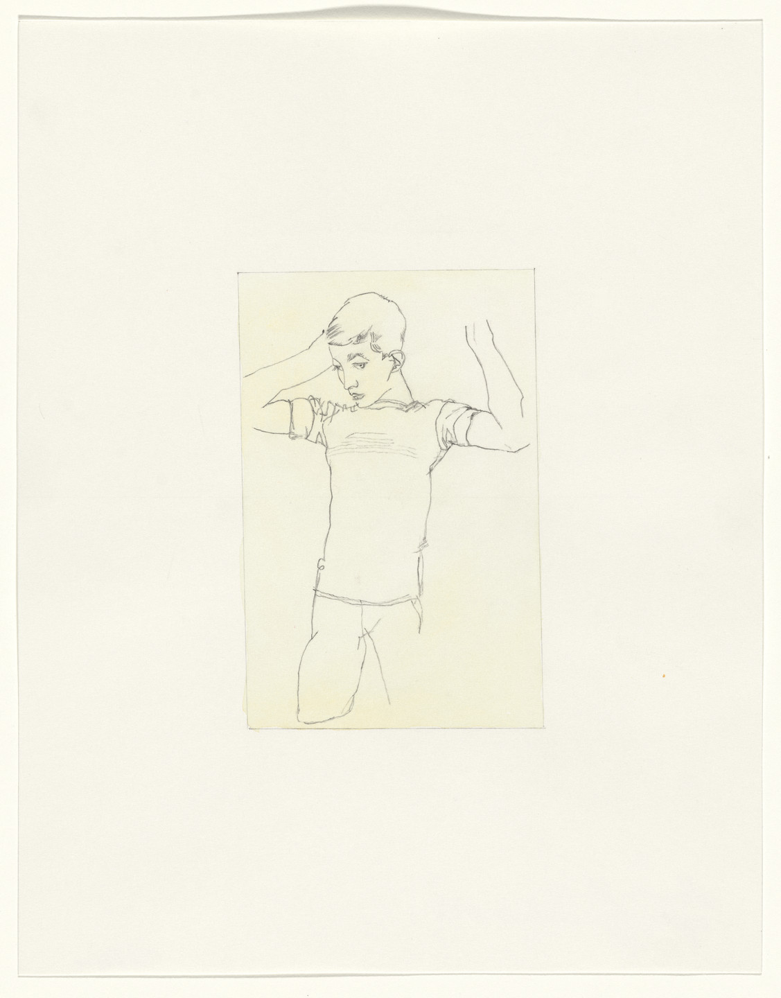 Sherrie Levine. Untitled (After Malevich and Schiele), from the 1917 exhibition, Nature Morte Gallery, New York. 1984