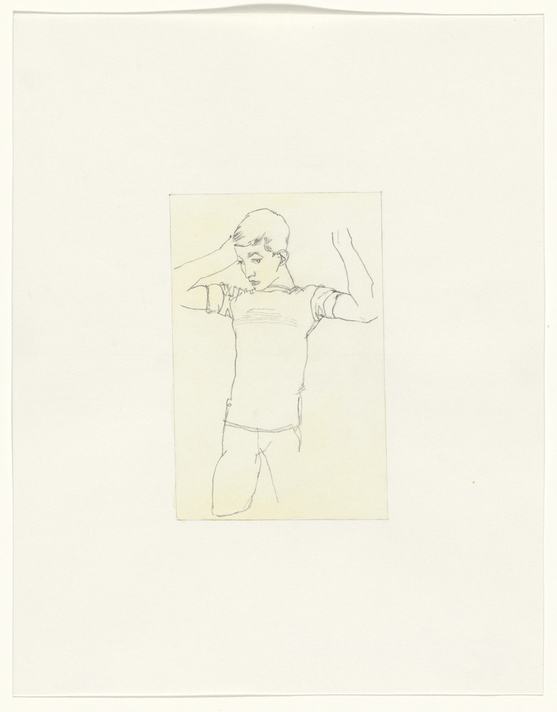 Untitled (After Malevich and Schiele), from the 1917 exhibition, Nature Morte Gallery, New York