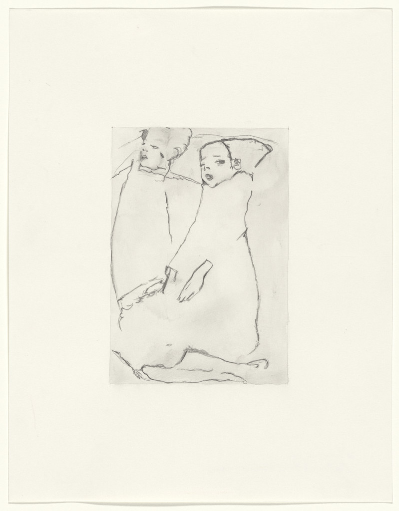 Untitled (After Malevich and Schiele), from the 1917 exhibition, Nature Morte Gallery, New York
