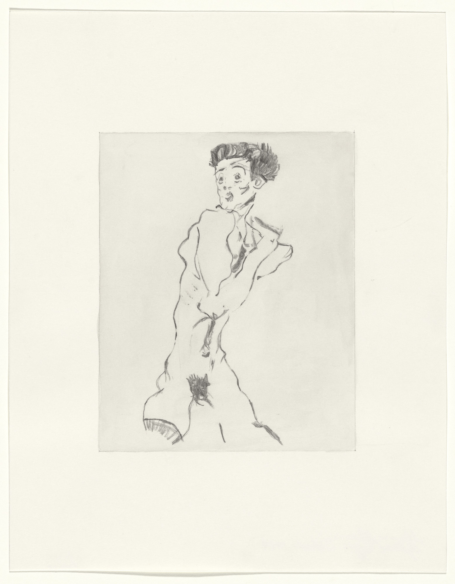 Sherrie Levine. Untitled (After Malevich and Schiele), from the 1917 exhibition, Nature Morte Gallery, New York