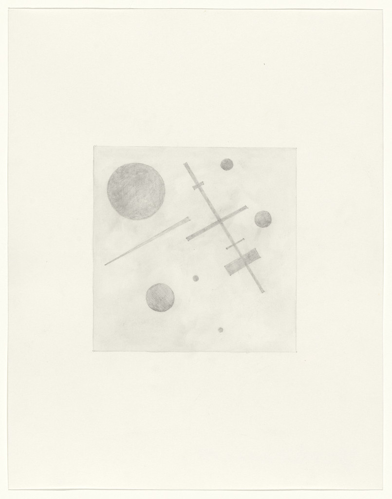 Untitled (After Malevich and Schiele), from the 1917 exhibition, Nature Morte Gallery, New York
