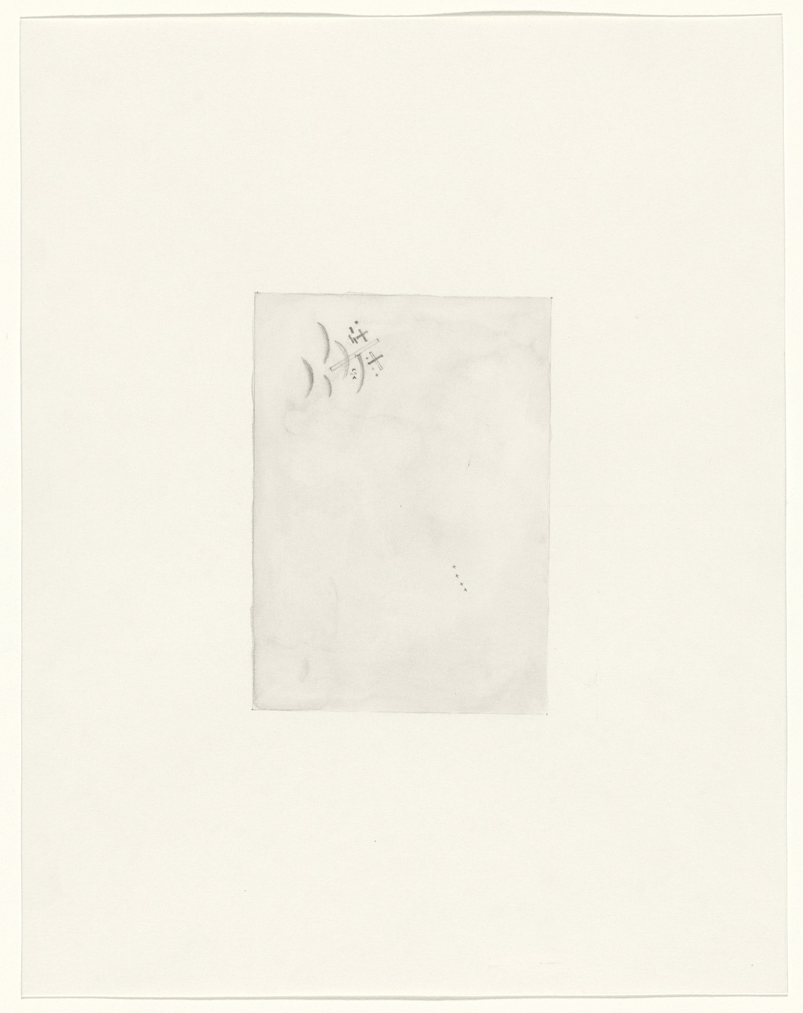 Sherrie Levine. Untitled (After Malevich and Schiele), from the 1917 exhibition, Nature Morte Gallery, New York. 1984