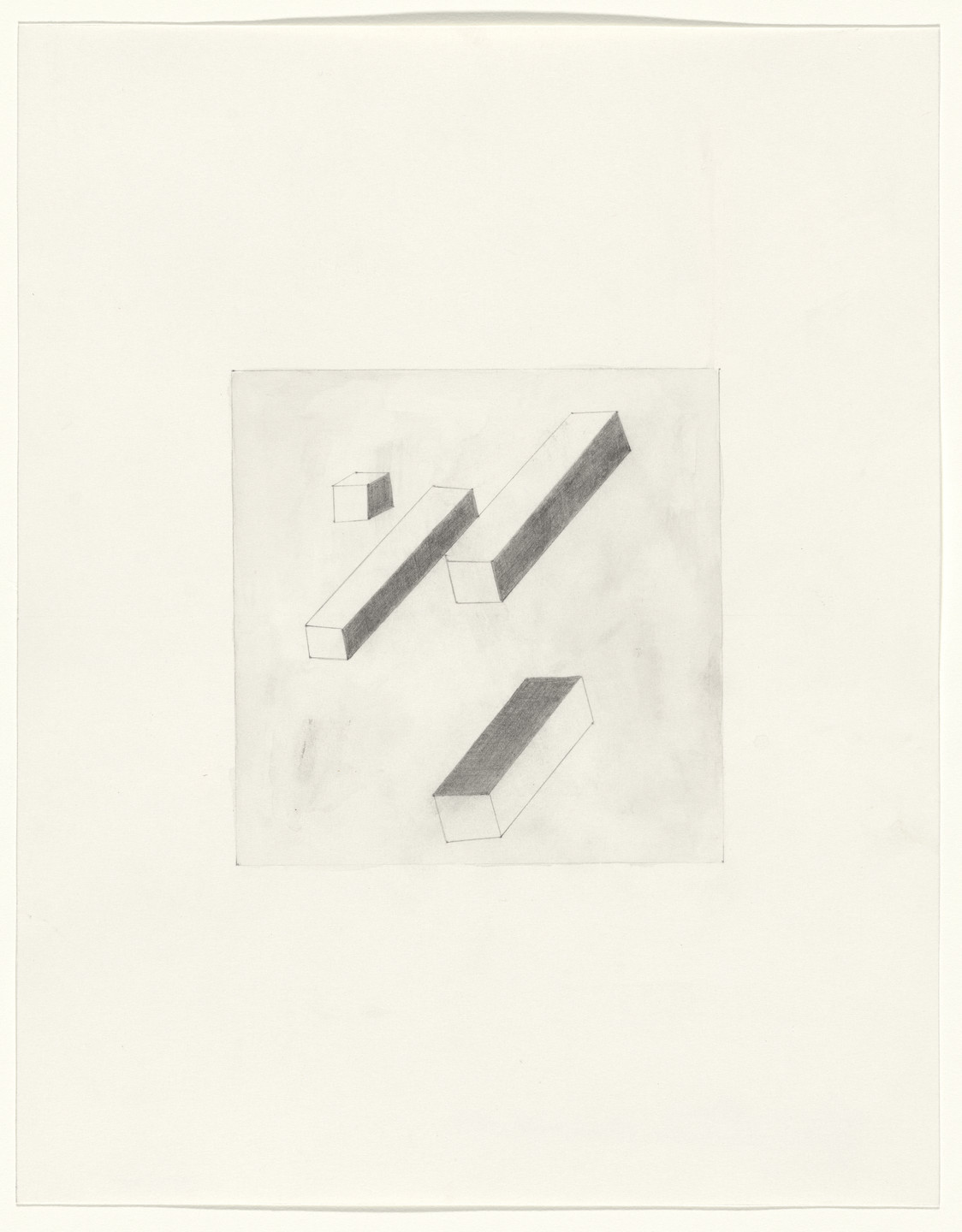 Sherrie Levine. Untitled (After Malevich and Schiele), from the 1917 exhibition, Nature Morte Gallery, New York. 1984