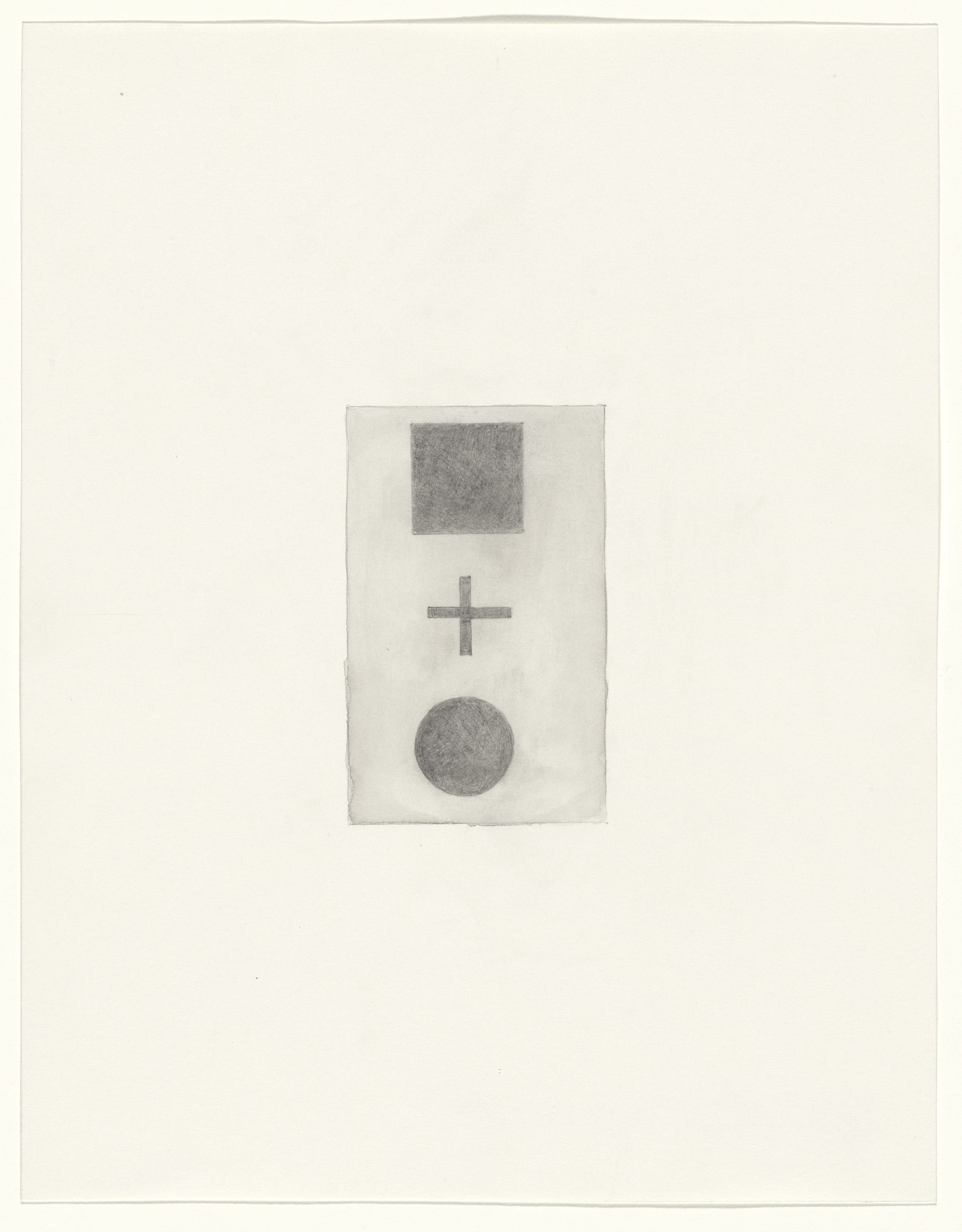 Sherrie Levine. Untitled (After Malevich and Schiele), from the