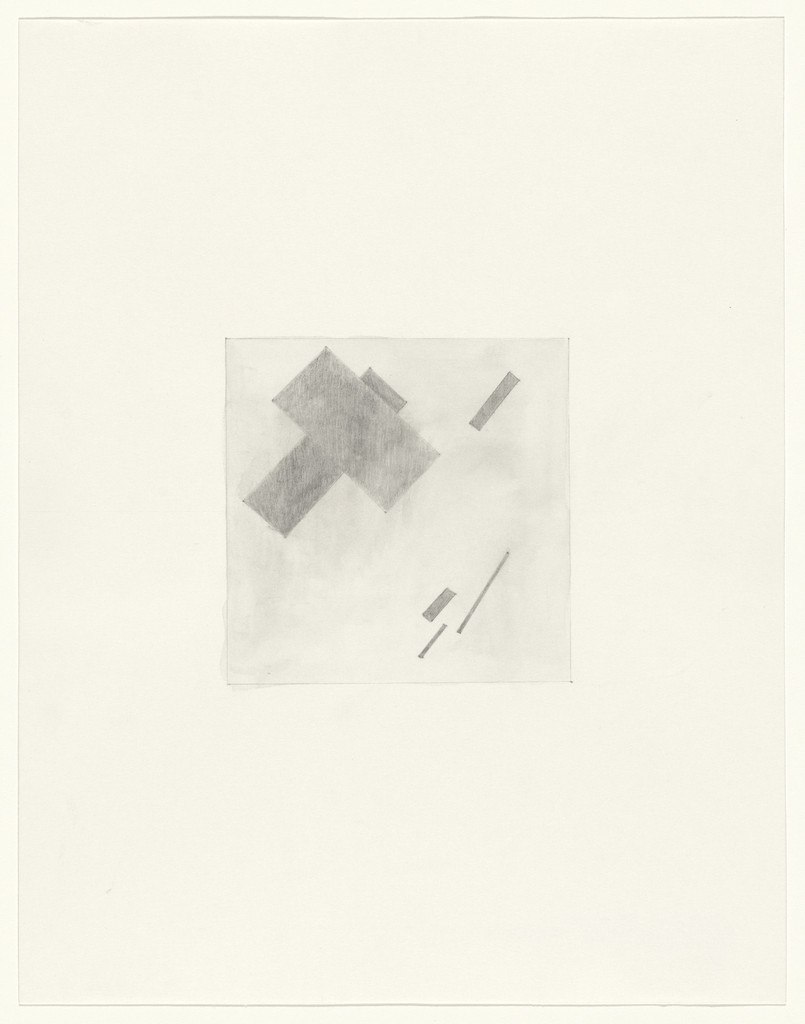 Untitled (After Malevich and Schiele), from the 1917 exhibition, Nature Morte Gallery, New York