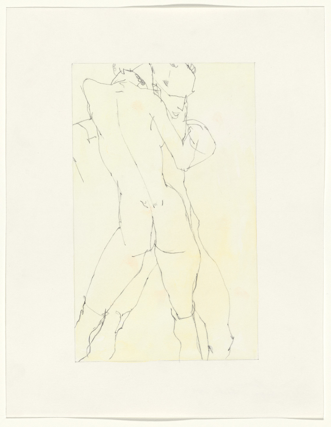 Sherrie Levine. Untitled (After Malevich and Schiele), from the 1917 exhibition, Nature Morte Gallery, New York. 1984
