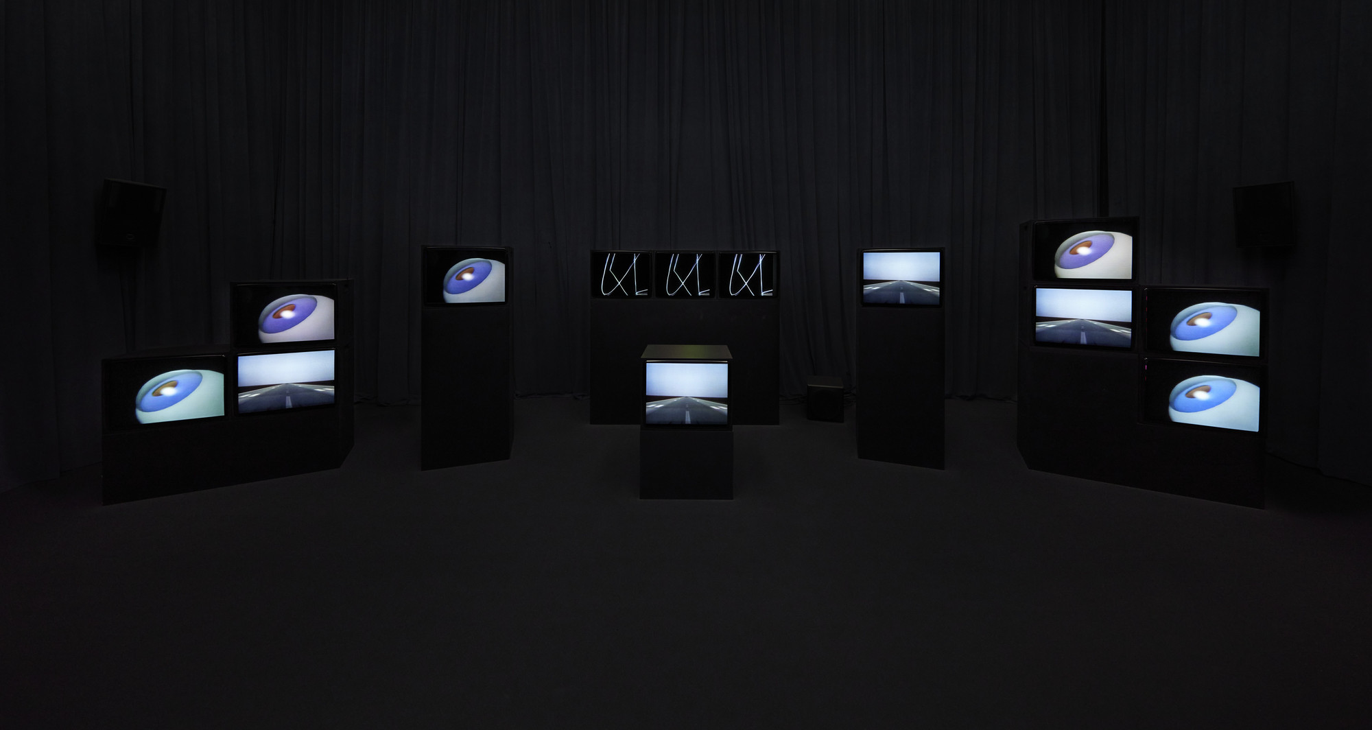 Gretchen Bender. Dumping Core. 1984