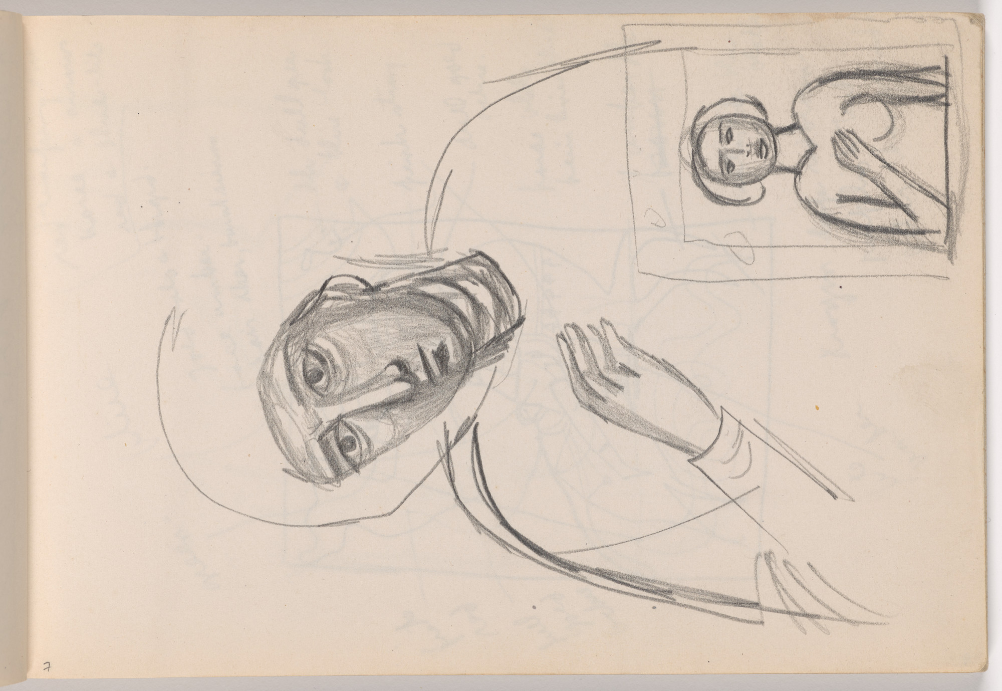 Ellsworth Kelly. Sketchbook #6, Paris. 1949