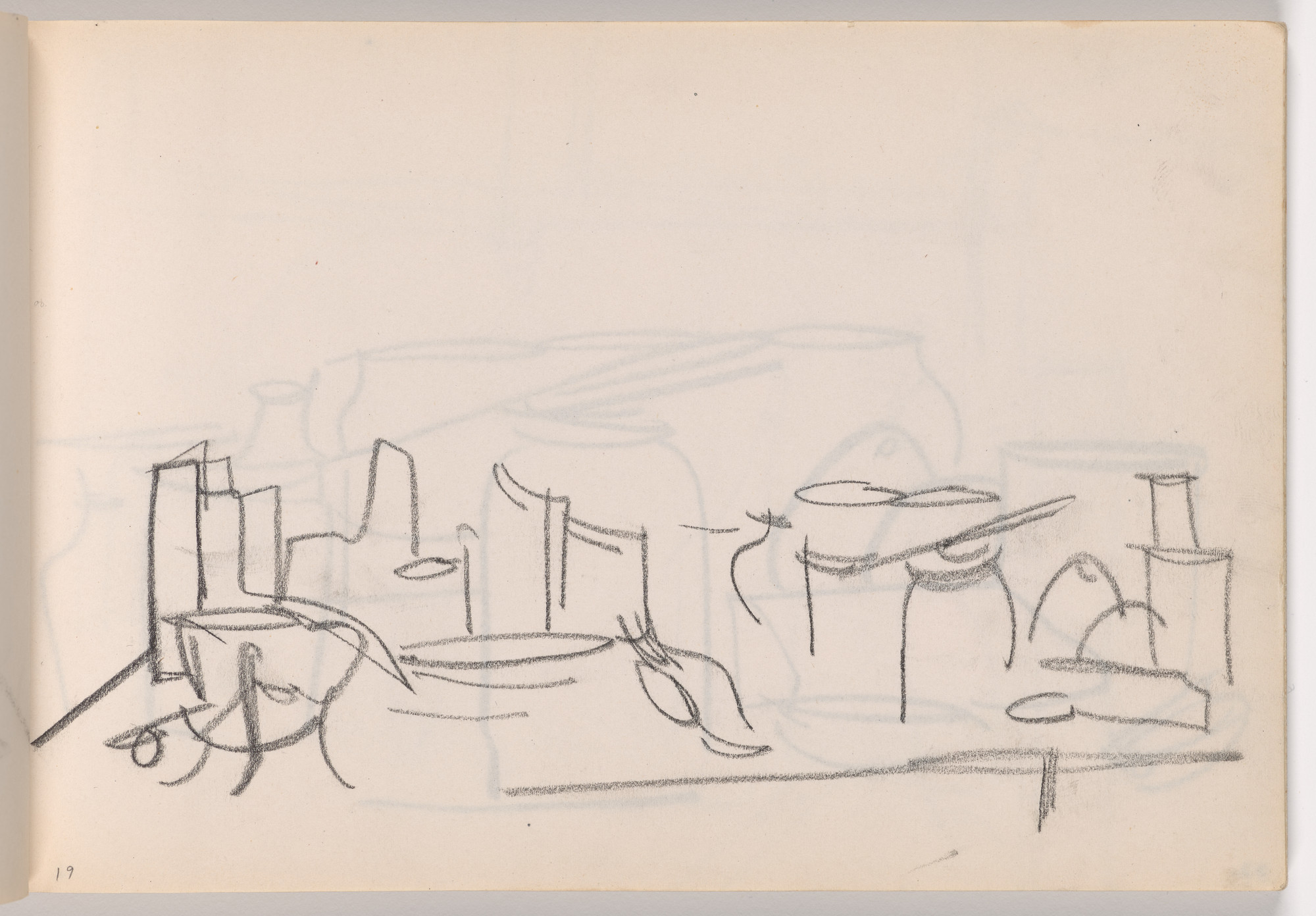 Ellsworth Kelly. Sketchbook #6, Paris. 1949