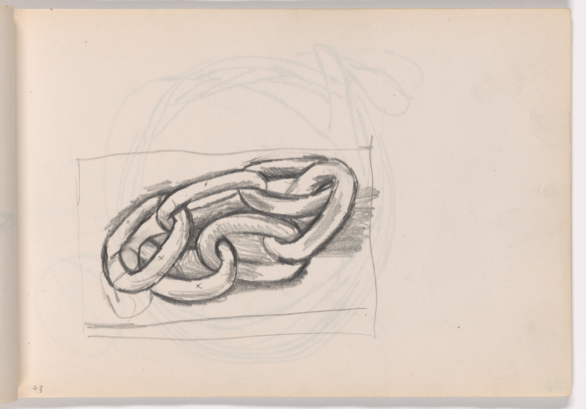 Ellsworth Kelly. Sketchbook #6, Paris. 1949